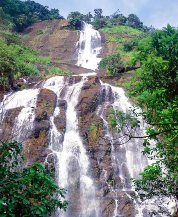 ananthagiri hills waterfalls